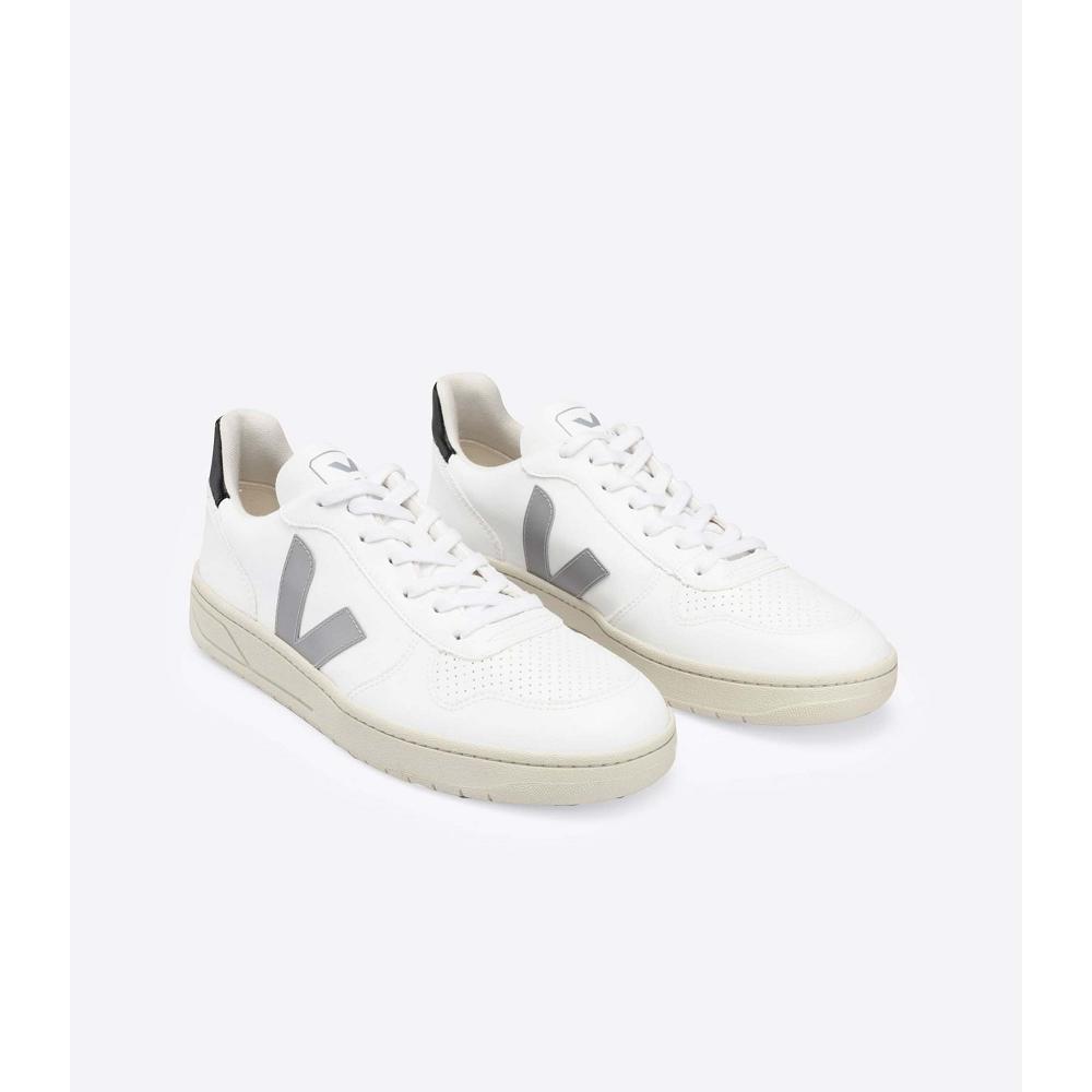 Pantofi Dama Veja V-10 CWL White/Grey/Black | RO 576OKI